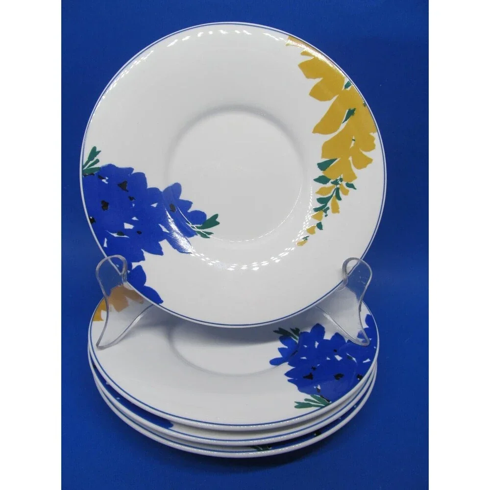 Mikasa Fantasy Fleur Set Of 4 Floral 6 3/8